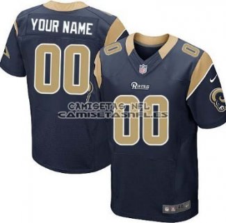 Camiseta NFL Limited Los Angeles Rams Personalizada Negro