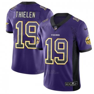 Camiseta NFL Limited Minnesota Vikings Thielen Rush Drift Fashion Violeta