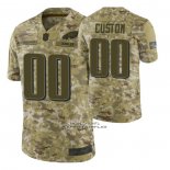 Camiseta NFL Limited Philadelphia Eagles Personalizada Salute To Service Verde