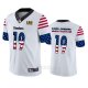 Camiseta NFL Limited Pittsburgh Steelers JuJu Smith-Schuster Independence Day Blanco