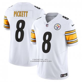 Camiseta NFL Limited Pittsburgh Steelers Kenny Pickett Vapor F.U.S.E. Negro