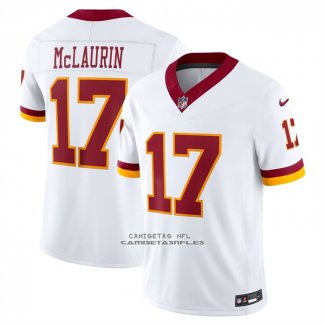 Camiseta NFL Limited Washington Commanders Terry McLaurin Vapor F.U.S.E. Blanco