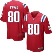 Camiseta New England Patriots Fryar Rojo Nike Game NFL Nino