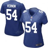 Camiseta New York Giants Vernon Azul Nike Game NFL Mujer