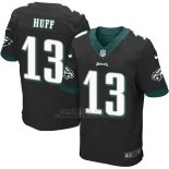 Camiseta Philadelphia Eagles Huff Negro Nike Elite NFL Hombre