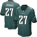 Camiseta Philadelphia Eagles Jenkins Verde Nike Game NFL Oscuro Hombre