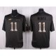 Camiseta Philadelphia Eagles Wentz Apagado Gris Nike Anthracite Salute To Service NFL Hombre