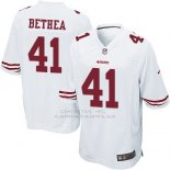 Camiseta San Francisco 49ers Bethea Blanco Nike Game NFL Nino