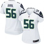 Camiseta Seattle Seahawks Avril Blanco Nike Game NFL Mujer