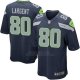 Camiseta Seattle Seahawks Largent Azul Oscuro Nike Game NFL Hombre