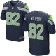 Camiseta Seattle Seahawks Willson Profundo Azul Nike Elite NFL Hombre