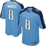 Camiseta Tennessee Titans Mariota Azul Nike Game NFL Hombre