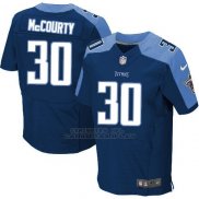 Camiseta Tennessee Titans Mccourty Profundo Azul Nike Elite NFL Hombre