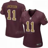 Camiseta Washington Commanders Jackson Marron Nike Game NFL Mujer