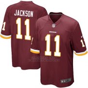 Camiseta Washington Commanders Jackson Rojo Nike Game NFL Marron Nino