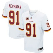 Camiseta Washington Commanders Kerrigan Blanco Nike Elite NFL Hombre
