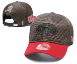 Gorra NFL San Francisco 49ers Apagado Verde Rojo