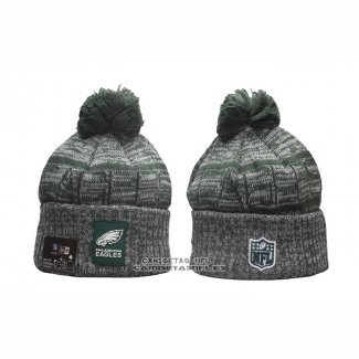 Gorro Beanie Philadelphia Eagles New Era Gris Verde