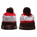 Gorro Beanie Tampa Bay Buccaneers Rojo Blanco Marron